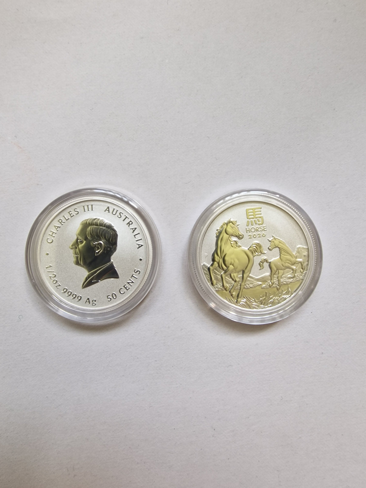 2026 Australian Year of the Horse 1/2 oz Silver Bullion Coin