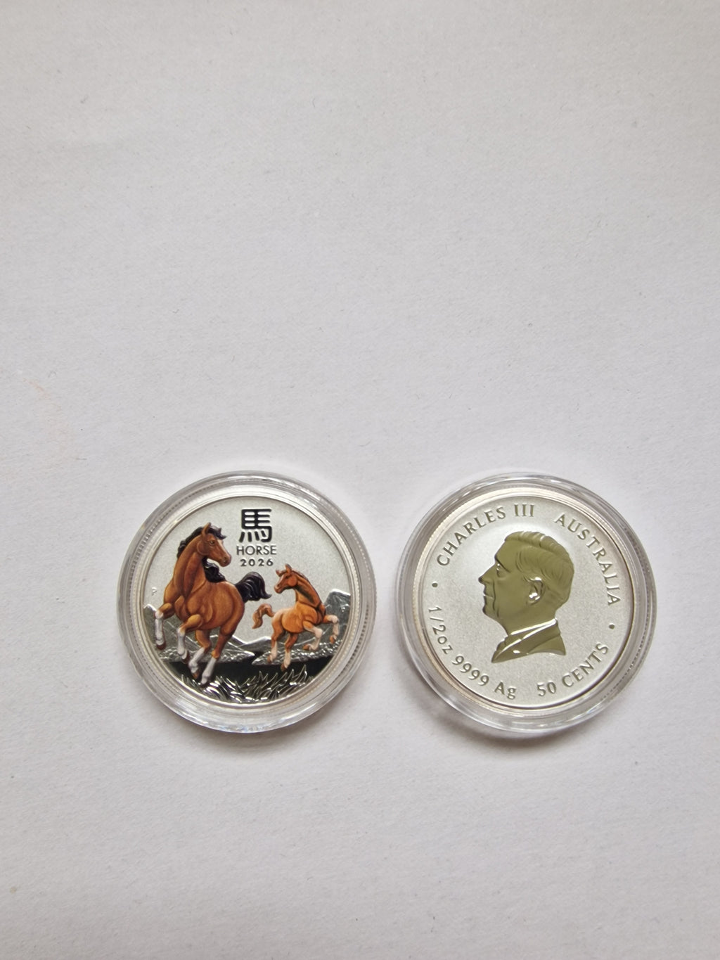 2026 Australian Coloured Horse 1/2 oz Silver Bullion Coin