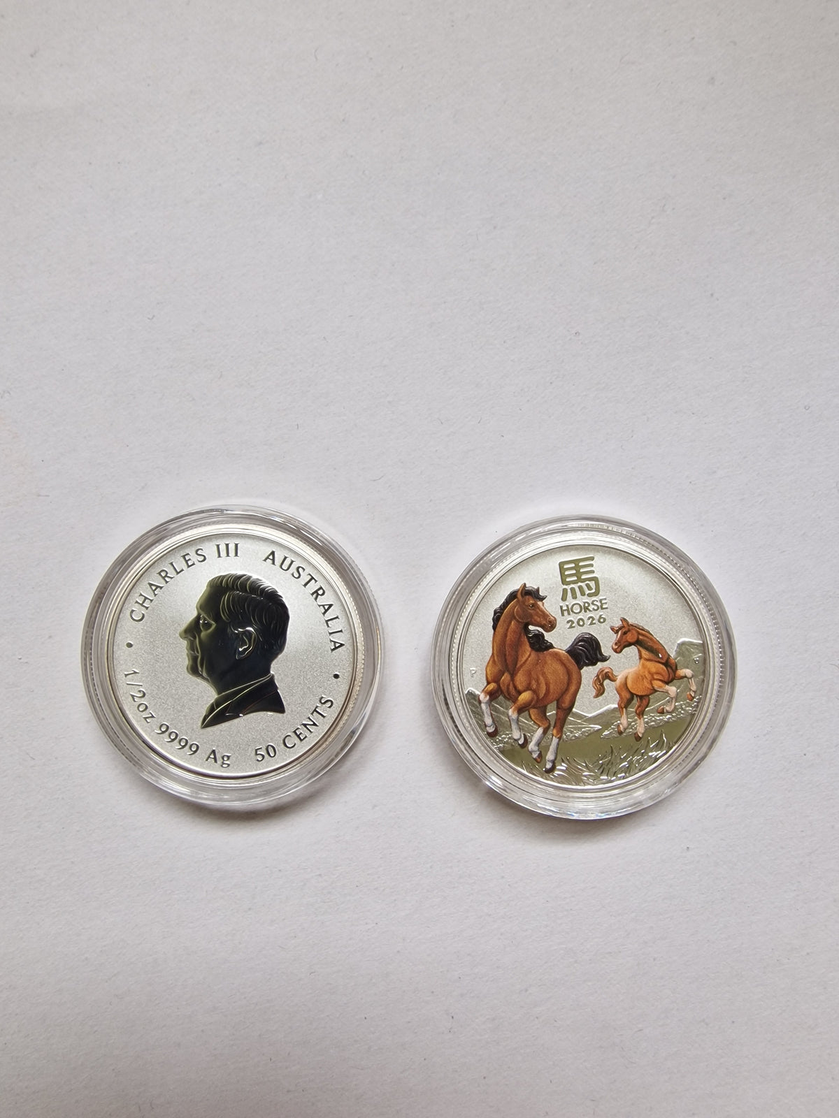 2026 Australian Coloured Horse 1/2 oz Silver Bullion Coin